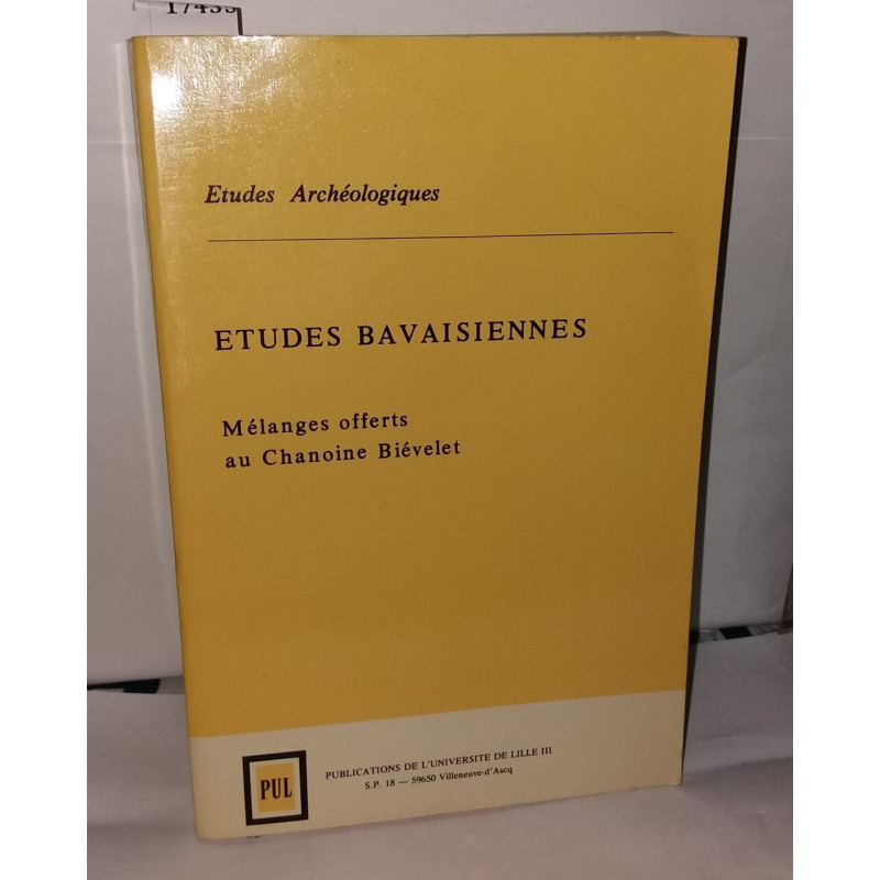 Etudes Bavaisiennes