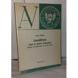 Autotélisme dans la poésie française époque du maniérisme et le...