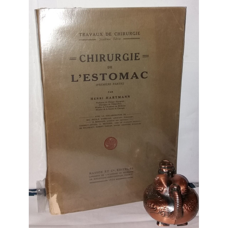 Chirurgie de l'estomac (première partie)