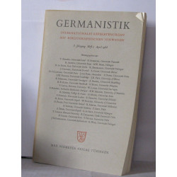 Germanistik 5. Jahrang Heft 2 April 1964