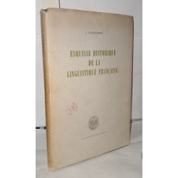 Esquisse historique de la linguistique française