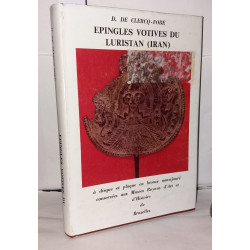 Épingles votives du Luristan (Iran) à dique et plaque en bronze...
