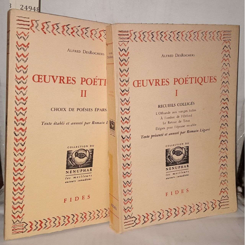 Oeuvres poétiques I et II
