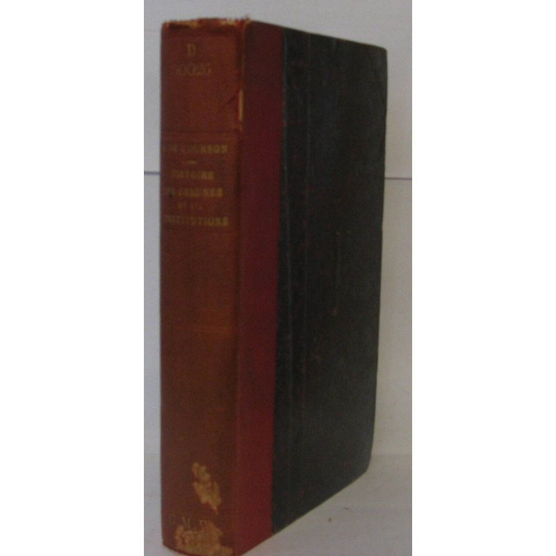 Histoire des origines et des institutions des peuples de la gaule...