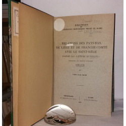 Relations des pays-bas de liège et de Franche-Comté avec le...