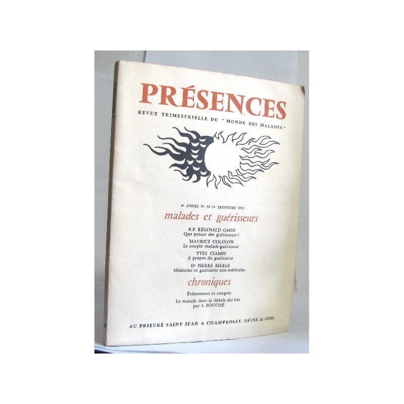 Présences n°50 malades et guérisseurs