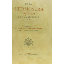 De la hermosura de dios y su amabilidad