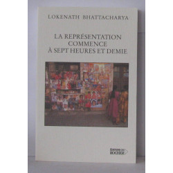 La représentation commence à sept heures et demie