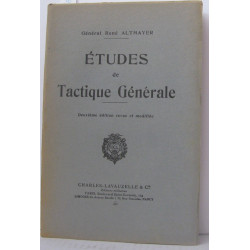 Études de tactiques générales