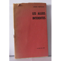 Les allées interdites poèmes