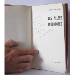 Les allées interdites poèmes
