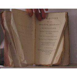 Mémoires de la société médicale d'émulation. Séante a l'école de...