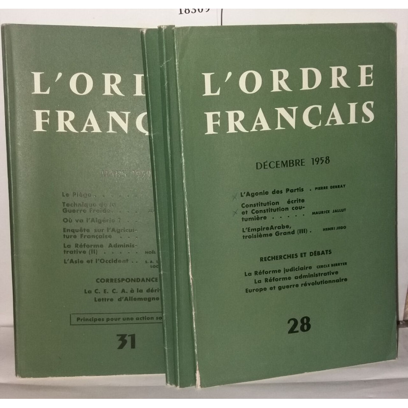 L'ordre français - N°30