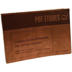 Lexique guèze-amharique de formes verbales