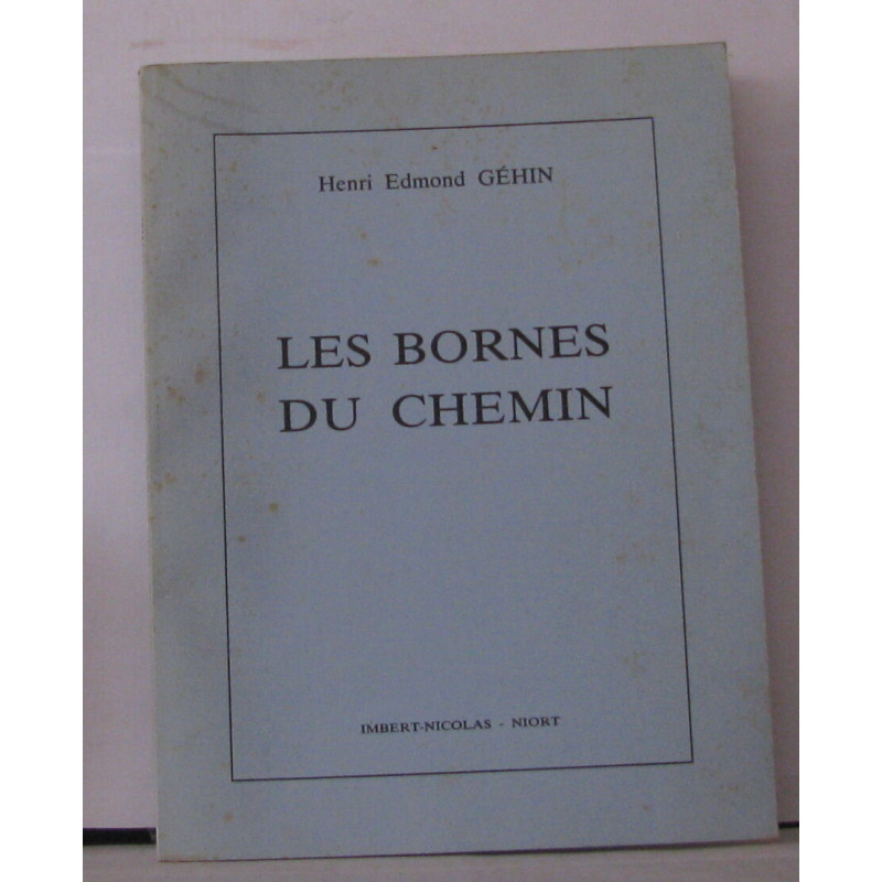Les bornes du chemin