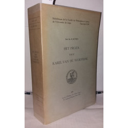 Het Proza van Karel Van de Woestijne