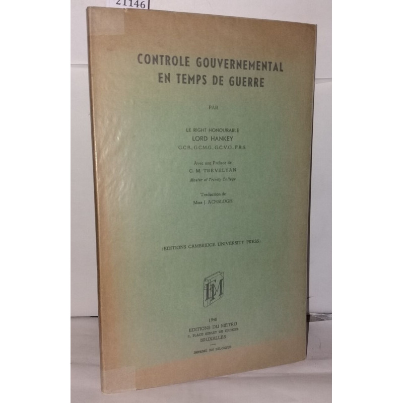 Controle gouvernemental en temps de guerre