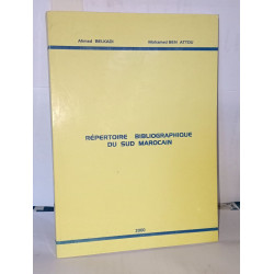 Répertoire bibliographique du sud marocain