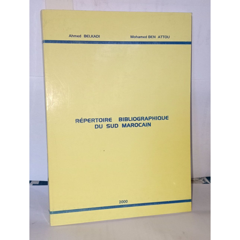 Répertoire bibliographique du sud marocain