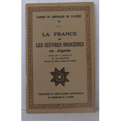 La france et les oeuvres indigènes en algérie