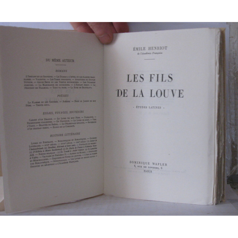 Les fils de la louve