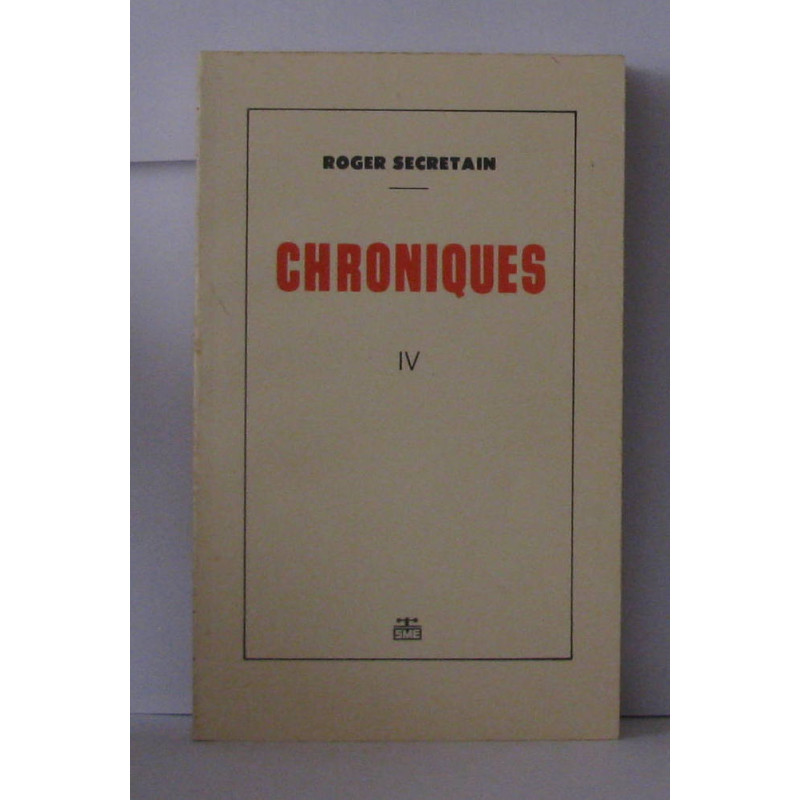 Chroniques IV