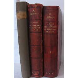 Les campagnes du maréchal de Saxe 3 volumes