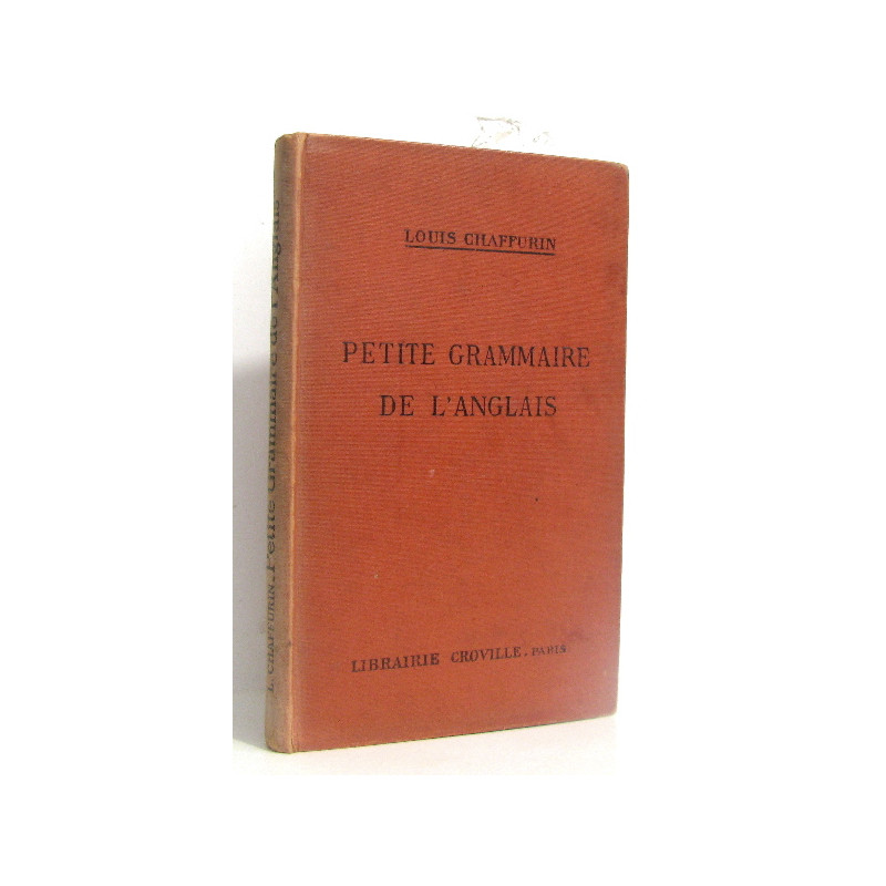 Petite grammaire de l'anglais