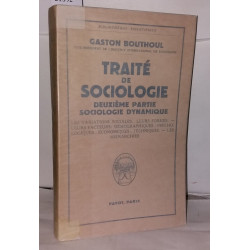 Traité de sociologie ( 2 volumes)