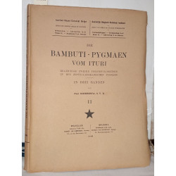 Die Bammbuti-Pygmäen vom Ituri II Band ergebnisse zweier...