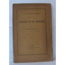 Étude chronologique des livres d'Esdras et de néhémie