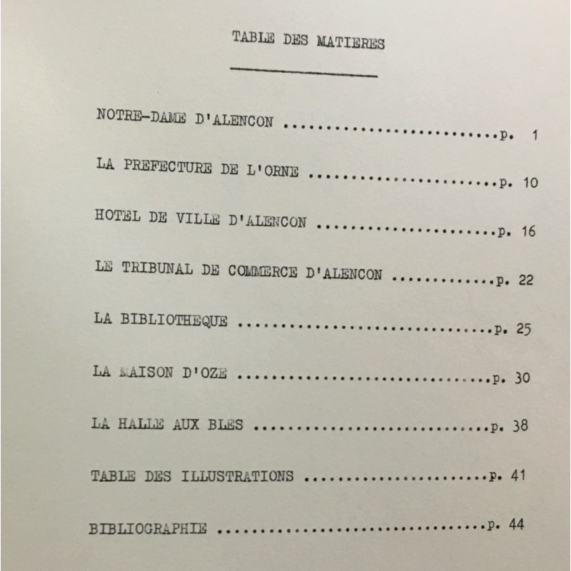 Alençon ses monuments - annales du centre départemental de...