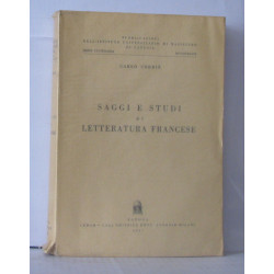 Saggi e studi di letteratura francese