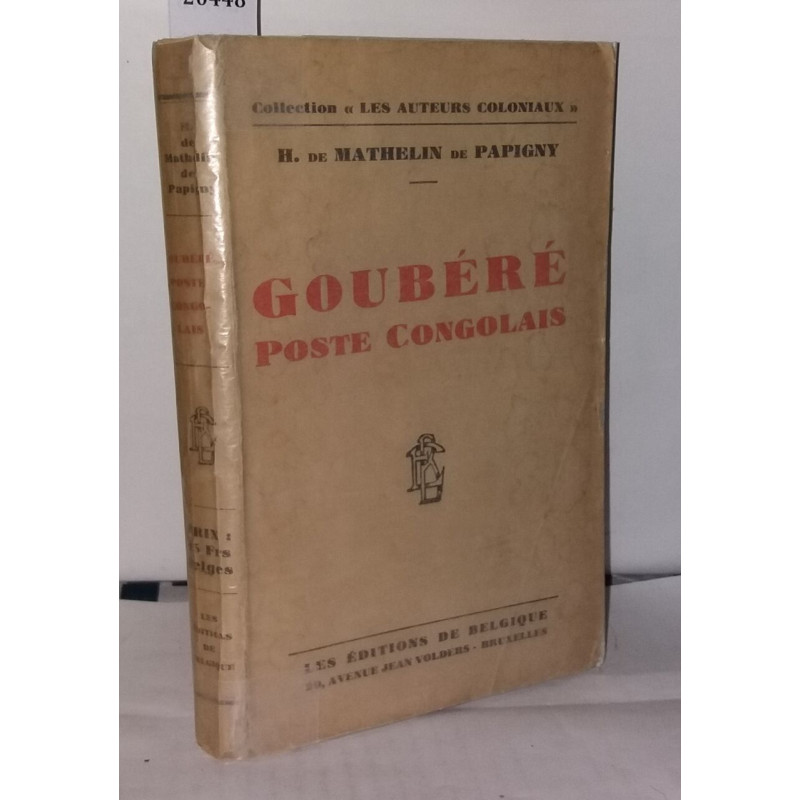 Goubéré poste congolais