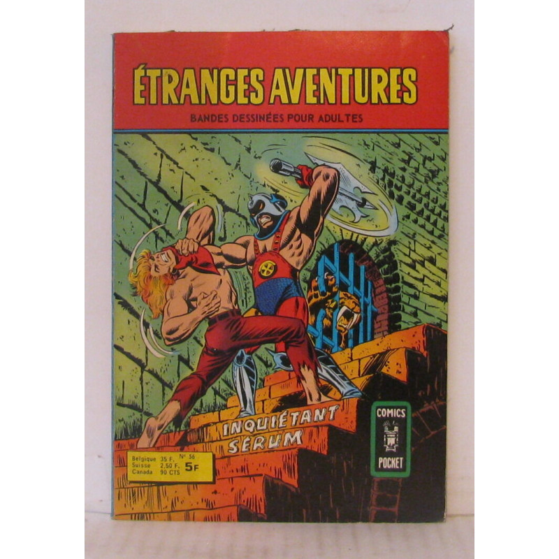 Étranges aventures N°56 , Inquiétant sérum