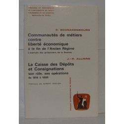 Communautés de métiers contre liberté économique à la fin de...