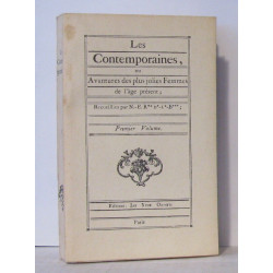 Les contemporaines ou avantures des plus jolies femmes de l'âge...