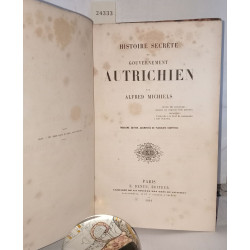 Histoire secrète du gouvernement autrichien