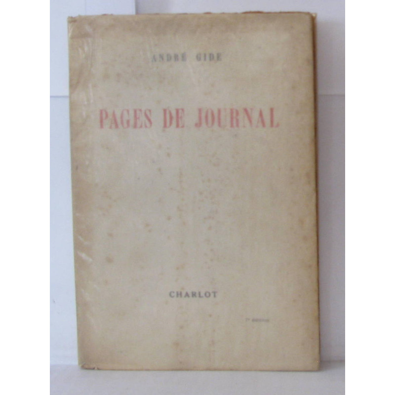 Pages de journal