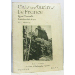 Ciel et sourires de France - n°12 avril 1930 (revue mensuelle)