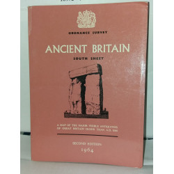 Ancient britain south sheet - a map of the major visible...
