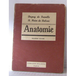 Precis d'anatomie descriptive et regionale Tome 2