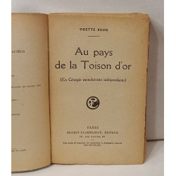 Au pays de la Toison d'or