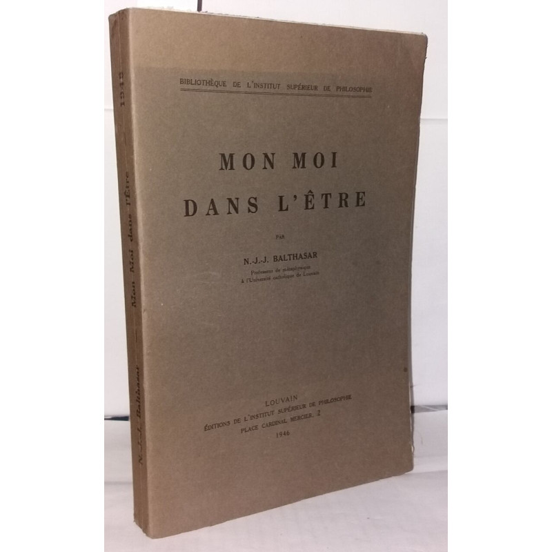 Mon moi dans l'être