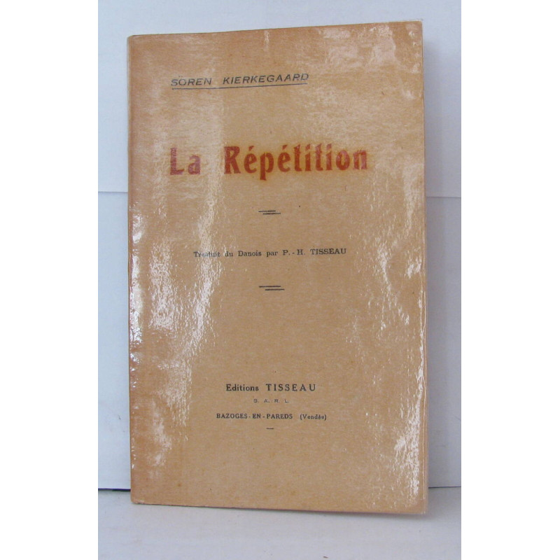 La répétition essai d'expérience psychologique