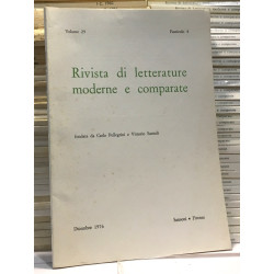 Rivista di letterature moderne e comparate 28 années complètes:...