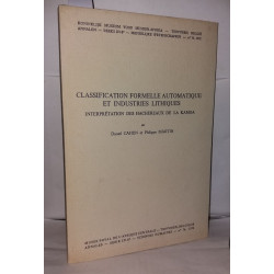 Classsification formelle automatique et industries lithiques....