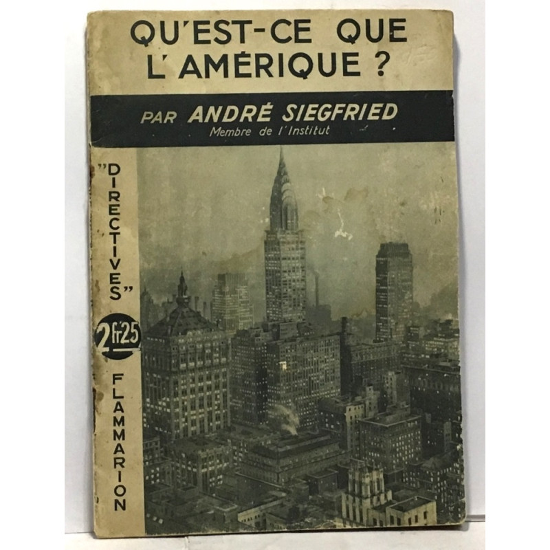Qu'est ce que l'Amérique