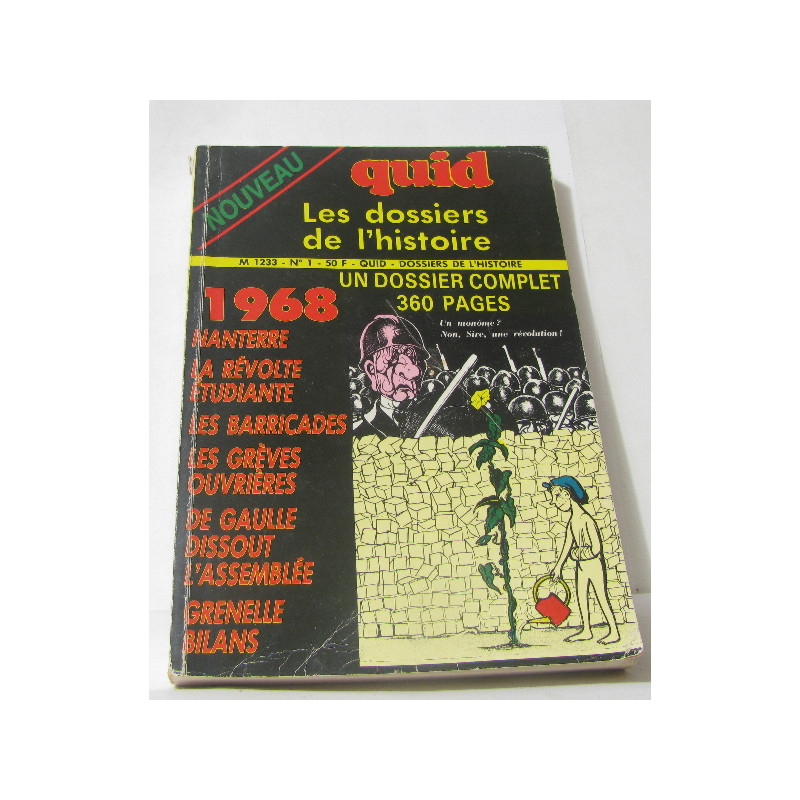 Quid les dossiers de l'histoire n°1