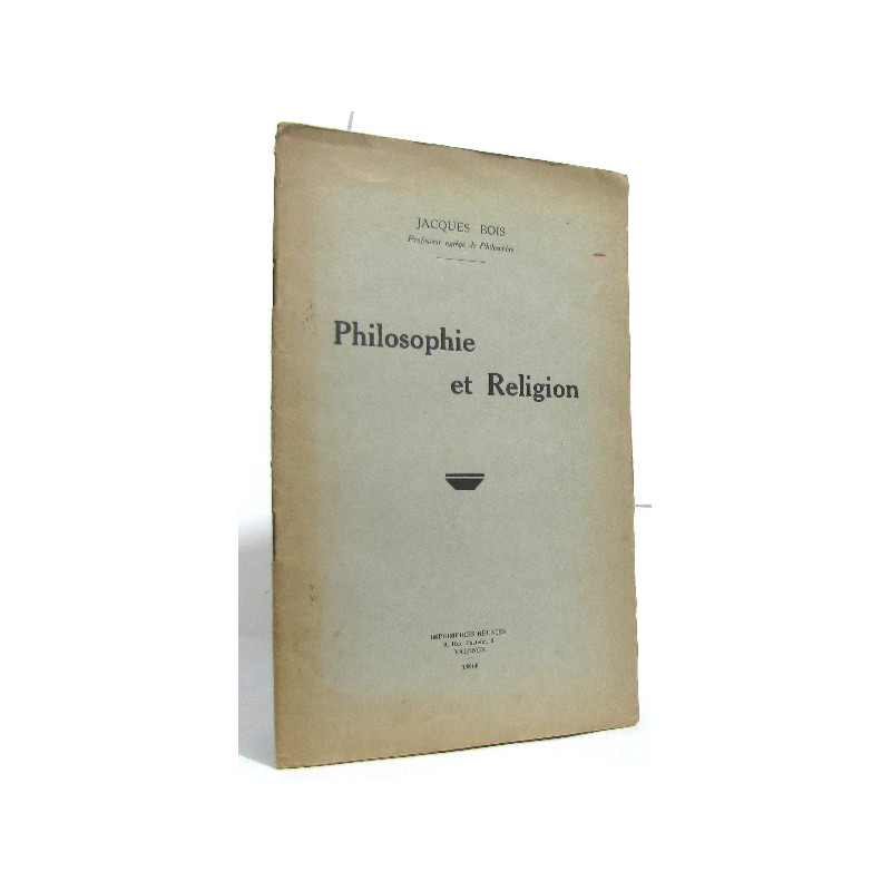 Philosophie et religion